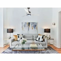 Sortie 😉 Klassfan Ventilateur de plafond Réversible Lumière Thermostat Dimmable Wifi Moteur à courant continu Toits en pente Télécommande Scénarios Lumi ⌛ -Atmosphera Soldes 8435525606710 4