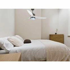 Sortie 😉 Klassfan Ventilateur de plafond Réversible Lumière Thermostat Dimmable Wifi Moteur à courant continu Toits en pente Télécommande Scénarios Lumi ⌛ -Atmosphera Soldes 8435525606710 6