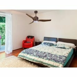 Tout neuf 🔥 Klassfan Ventilateur de plafond Réversible Lumière Thermostat Dimmable Wifi Moteur à courant continu Toits en pente Télécommande Scénarios Lumi 🤩 -Atmosphera Soldes 8435525607458 7