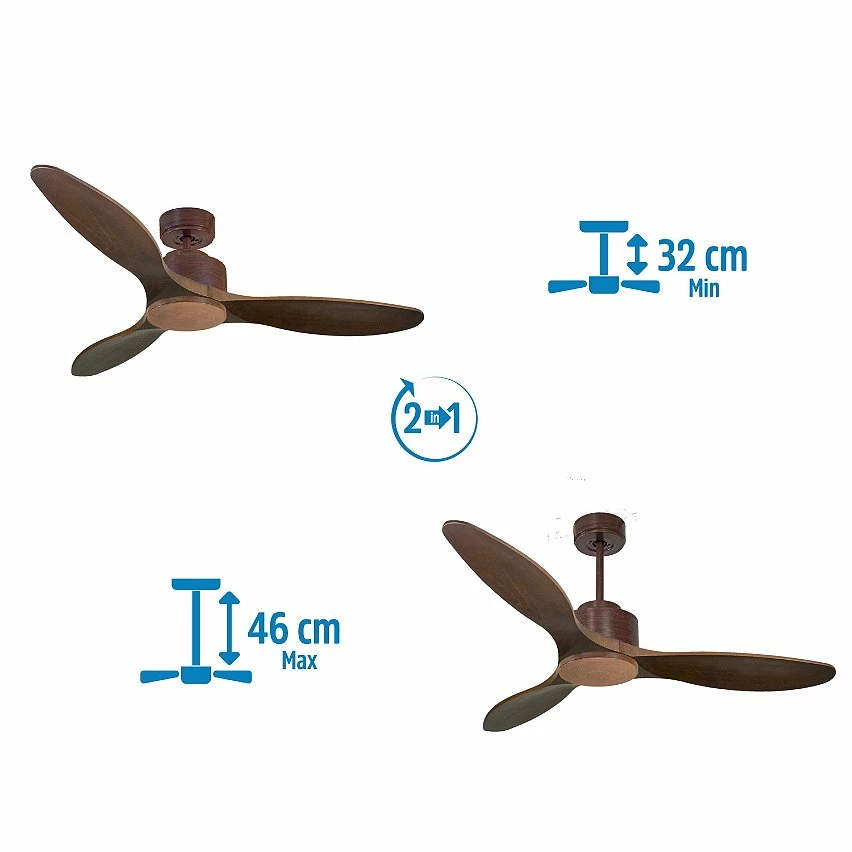 Acheter ⌛ Klassfan Ventilateur de plafond Réversible Thermostat Wifi Moteur à courant continu Toits en pente Télécommande Scénarios Hypersilence Mémoire 👏 5 Acheter ⌛ Klassfan Ventilateur de plafond Réversible Thermostat Wifi Moteur à courant continu Toits en pente Télécommande Scénarios Hypersilence Mémoire 👏 – Image 3