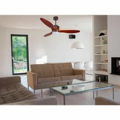 Budget 🔥 Klassfan Ventilateur de plafond Réversible Lumière Thermostat Dimmable Wifi Moteur à courant continu Toits en pente Télécommande Scénarios Lumi 🌟 -Atmosphera Soldes 8435525607496 3