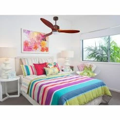 Budget 🔥 Klassfan Ventilateur de plafond Réversible Lumière Thermostat Dimmable Wifi Moteur à courant continu Toits en pente Télécommande Scénarios Lumi 🌟 -Atmosphera Soldes 8435525607496 6