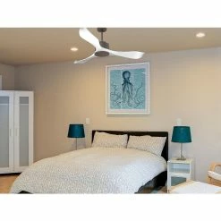 De gros 🤩 Klassfan Ventilateur de plafond Réversible Thermostat Wifi Moteur à courant continu Toits en pente Télécommande Scénarios Adaptateur 2/3 Lames 🌟 -Atmosphera Soldes 8435525607526 6