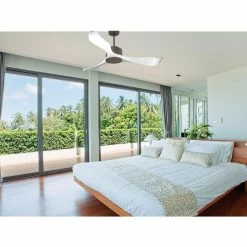 De gros 🤩 Klassfan Ventilateur de plafond Réversible Thermostat Wifi Moteur à courant continu Toits en pente Télécommande Scénarios Adaptateur 2/3 Lames 🌟 -Atmosphera Soldes 8435525607526 7