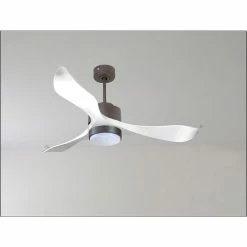 Budget 😉 Klassfan Ventilateur de plafond Réversible Lumière Thermostat Dimmable Wifi Moteur à courant continu Toits en pente Télécommande Scénarios Lumi 🛒 -Atmosphera Soldes 8435525607533 5