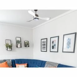 Budget 😉 Klassfan Ventilateur de plafond Réversible Lumière Thermostat Dimmable Wifi Moteur à courant continu Toits en pente Télécommande Scénarios Lumi 🛒 -Atmosphera Soldes 8435525607533 6