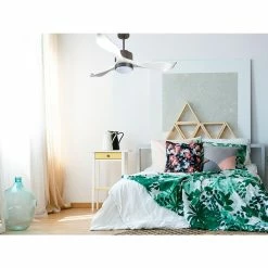 Budget 😉 Klassfan Ventilateur de plafond Réversible Lumière Thermostat Dimmable Wifi Moteur à courant continu Toits en pente Télécommande Scénarios Lumi 🛒 -Atmosphera Soldes 8435525607533 7