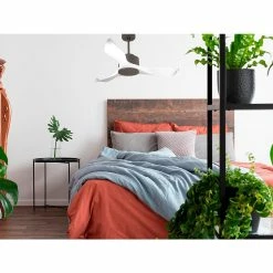 Offres 🔔 Klassfan Ventilateur de plafond Réversible Thermostat Wifi Moteur à courant continu Toits en pente Télécommande Scénarios Adaptateur 2/3 Lames ⭐ -Atmosphera Soldes 8435525607540 6