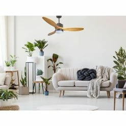 Tout neuf 🥰 Klassfan Ventilateur de plafond Réversible Lumière Thermostat Dimmable Wifi Moteur à courant continu Toits en pente Télécommande Scénarios Lumi ✔️ -Atmosphera Soldes 8435525607601 6