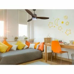 Tout neuf 👏 Klassfan Ventilateur de plafond Réversible Lumière Thermostat Dimmable Wifi Moteur à courant continu Toits en pente Télécommande Scénarios Lumi 👍 -Atmosphera Soldes 8435525607625 7