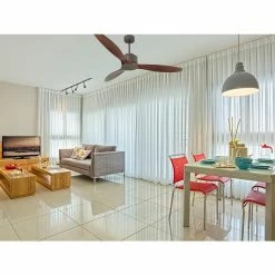 Sortie 😍 Klassfan Ventilateur de plafond Réversible Thermostat Wifi Moteur à courant continu Toits en pente Télécommande Scénarios Hypersilence Mémoire ✔️ -Atmosphera Soldes 8435525607632 7