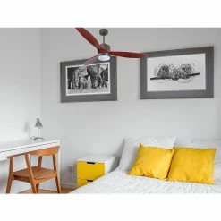 Budget ⭐ Klassfan Ventilateur de plafond Réversible Lumière Thermostat Dimmable Wifi Moteur à courant continu Toits en pente Télécommande Scénarios Lumi 😀 -Atmosphera Soldes 8435525607649 5
