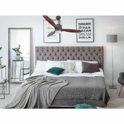 Budget ⭐ Klassfan Ventilateur de plafond Réversible Lumière Thermostat Dimmable Wifi Moteur à courant continu Toits en pente Télécommande Scénarios Lumi 😀 -Atmosphera Soldes 8435525607649 7