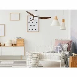 Vente flash ❤️ Klassfan Ventilateur de plafond Réversible Lumière Thermostat Dimmable Wifi Moteur à courant continu Toits en pente Télécommande Scénarios Lumi 😍 -Atmosphera Soldes 8435525608462 5