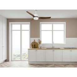 Vente flash ❤️ Klassfan Ventilateur de plafond Réversible Lumière Thermostat Dimmable Wifi Moteur à courant continu Toits en pente Télécommande Scénarios Lumi 😍 -Atmosphera Soldes 8435525608462 6