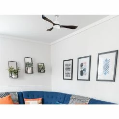 Bon marché 🤩 Klassfan Ventilateur de plafond Réversible Lumière Thermostat Dimmable Wifi Moteur à courant continu Toits en pente Télécommande Scénarios Lumi 🌟 -Atmosphera Soldes 8435525608479 3