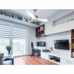 Meilleure affaire 🔔 Klassfan Ventilateur de plafond Réversible Thermostat Wifi Moteur à courant continu Toits en pente Télécommande Scénarios Adaptateur 2/3 Lames ❤️ -Atmosphera Soldes 8435525608660 5