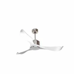 Tout neuf 🎁 Klassfan Ventilateur de plafond Réversible Thermostat Wifi Moteur à courant continu Toits en pente Télécommande Scénarios Adaptateur 2/3 Lames 🛒