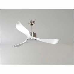 Tout neuf 🎁 Klassfan Ventilateur de plafond Réversible Thermostat Wifi Moteur à courant continu Toits en pente Télécommande Scénarios Adaptateur 2/3 Lames 🛒 -Atmosphera Soldes 8435525608677 3