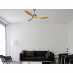 Meilleure vente ⌛ Klassfan Ventilateur de plafond Réversible Thermostat Wifi Moteur à courant continu Toits en pente Télécommande Scénarios Hypersilence Mémoire 🌟 -Atmosphera Soldes 8435525608691 7