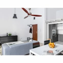 Tout neuf ⭐ Klassfan Ventilateur de plafond Réversible Lumière Thermostat Wifi Moteur à courant continu Toits en pente Télécommande Scénarios Hypersilence 👏 -Atmosphera Soldes 8435525608745 5