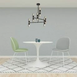 De gros ✔️ Homemania Lampe de suspension zig-zag - Noir, or - 78 x 78 x 71 cm 🥰 -Atmosphera Soldes 8681465297833 3