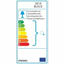 Sortie 🥰 Homemania Lustre Labirint - Noir - 50 x 50 x 43 cm 💯 -Atmosphera Soldes 8681515590303 5