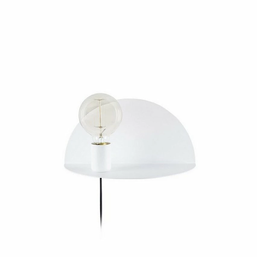 Promo đ HOMEMANIA Lampe Murale Shelfie - Blanc - 30 x 15 x 15 cm â 4 Promo đ HOMEMANIA Lampe Murale Shelfie - Blanc - 30 x 15 x 15 cm â â Image 2