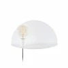 Budget 🌟 HOMEMANIA Lampe Murale Shelfie - Blanc - 40 x 20 x 20 cm ⭐