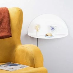 Les meilleures critiques de 🤩 HOMEMANIA Lampe Murale Shelfie - Blanc - 50 x 25 x 25 cm ✨ -Atmosphera Soldes 8681847125556 3