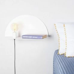 Les meilleures critiques de 🤩 HOMEMANIA Lampe Murale Shelfie - Blanc - 50 x 25 x 25 cm ✨ -Atmosphera Soldes 8681847125556 4