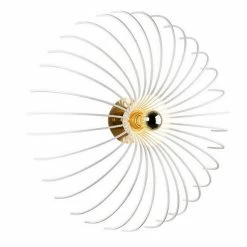 Tout neuf ⭐ HOMEMANIA Lampe Murale Lion - Blanc - 56 x 56 x 16 cm ✔️