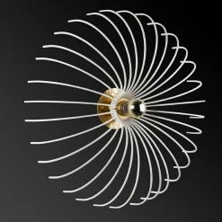 Tout neuf ⭐ HOMEMANIA Lampe Murale Lion - Blanc - 56 x 56 x 16 cm ✔️ -Atmosphera Soldes 8681847136255 3