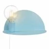 Offres 🛒 HOMEMANIA Lampe Murale Shelfie - Bleu - 40 x 20 x 20 cm ⌛ -Atmosphera Soldes 8681847142010 1 2