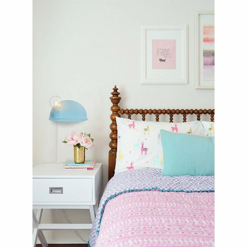 Offres đ HOMEMANIA Lampe Murale Shelfie - Bleu - 40 x 20 x 20 cm â 4 Offres đ HOMEMANIA Lampe Murale Shelfie - Bleu - 40 x 20 x 20 cm â â Image 2