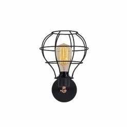 Grosses soldes 🤩 HOMEMANIA Lampe Murale Dropy - Noir - 23 x 20 x 32 cm 🎉 -Atmosphera Soldes 8681847142034 3