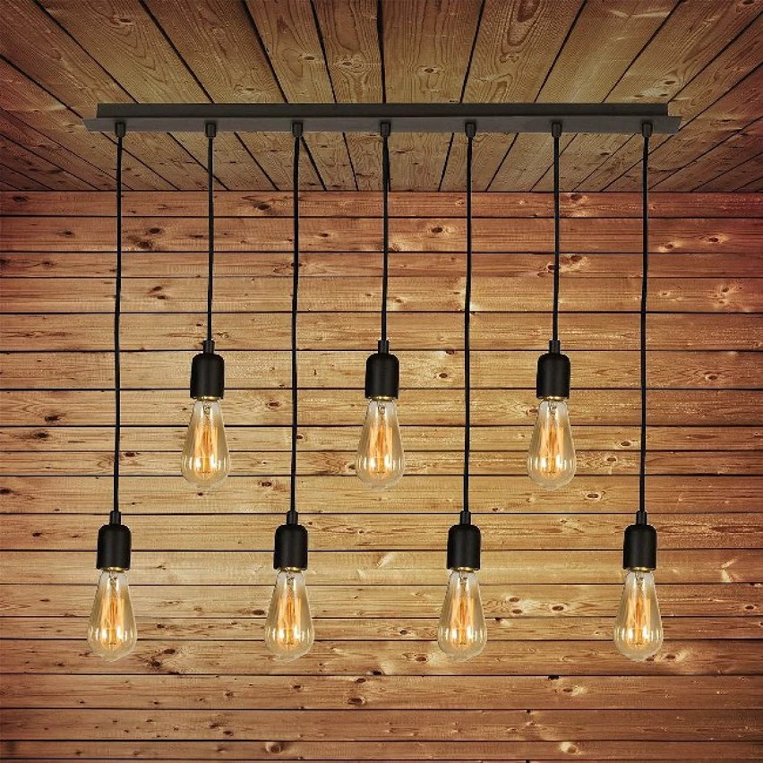 Tout neuf 🎉 HOMEMANIA Lampe à Suspension Fallby - Noir - 80 x 10 x 93 cm 😍 5 Tout neuf 🎉 HOMEMANIA Lampe à Suspension Fallby - Noir - 80 x 10 x 93 cm 😍 – Image 3