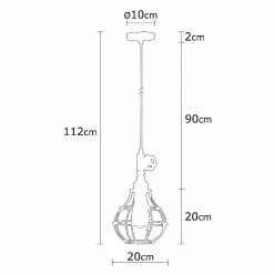 Le moins cher đ„ HOMEMANIA Lampe Ă Suspension Pensare - Noir, Argent - 20 x 20 x 112 cm đ„° 9 Le moins cher đ„ HOMEMANIA Lampe Ă Suspension Pensare - Noir, Argent - 20 x 20 x 112 cm đ„° -Atmosphera Soldes 8681847142072 4
