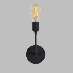 Top 10 ✨ HOMEMANIA Lampe Murale Simple Drop - Noir - 12 x 12 x 27 cm 🧨 -Atmosphera Soldes 8681847142089 4