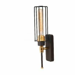 Les meilleures critiques de 👏 HOMEMANIA Lampe Murale Single Ii - Noir - 10 x 10 x 36 cm 🔔 -Atmosphera Soldes 8681847142102 2