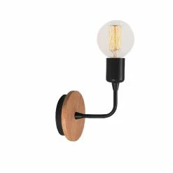 Meilleur prix 💯 HOMEMANIA Lampe Murale Star - Noir - 12 x 10 x 13 cm ❤️ -Atmosphera Soldes 8681847142133 2