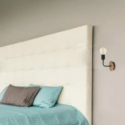 Meilleur prix 💯 HOMEMANIA Lampe Murale Star - Noir - 12 x 10 x 13 cm ❤️ -Atmosphera Soldes 8681847142133 3