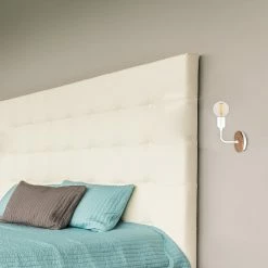 Acheter 🥰 HOMEMANIA Lampe Murale Star - Blanc - 12 x 10 x 13 cm ⭐ -Atmosphera Soldes 8681847142140 3