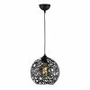 De gros 👍 HOMEMANIA Lampe à Suspension Seljuk - Noir - 25 x 25 x 119 cm 👏 -Atmosphera Soldes 8681847167426 1