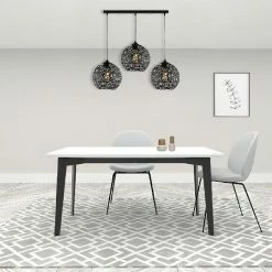 Top 10 đ„ HOMEMANIA Lampe Ă Suspension Seljuk - Noir - 100 x 25 x 115 cm đ 8 Top 10 đ„ HOMEMANIA Lampe Ă Suspension Seljuk - Noir - 100 x 25 x 115 cm đ -Atmosphera Soldes 8681847167433 3