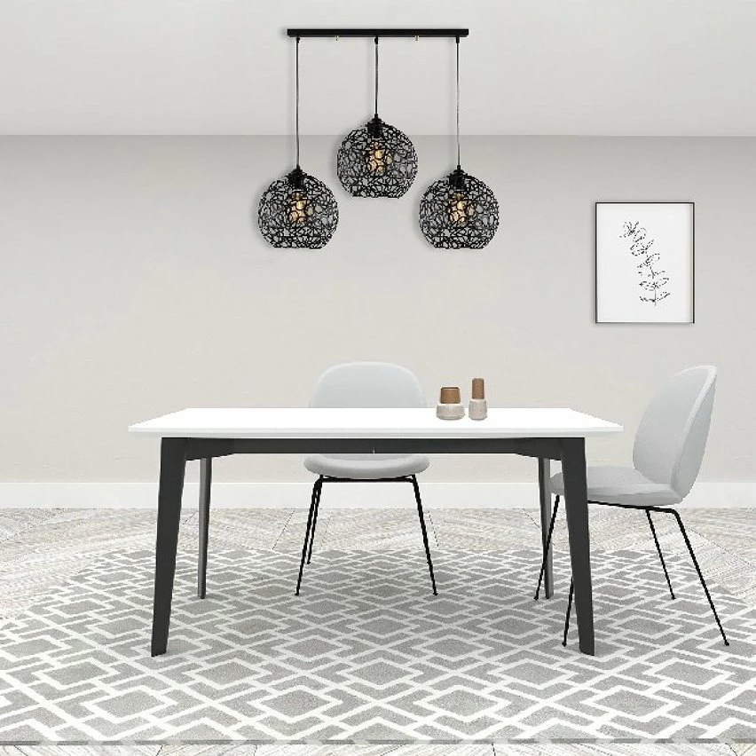 Top 10 đ„ HOMEMANIA Lampe Ă Suspension Seljuk - Noir - 100 x 25 x 115 cm đ 5 Top 10 đ„ HOMEMANIA Lampe Ă Suspension Seljuk - Noir - 100 x 25 x 115 cm đ â Image 3