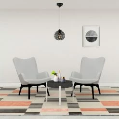 Coupon 🛒 HOMEMANIA Lampe à Suspension Seljuk - Noir - 17 x 17 x 115 cm 🧨 -Atmosphera Soldes 8681847167457 3