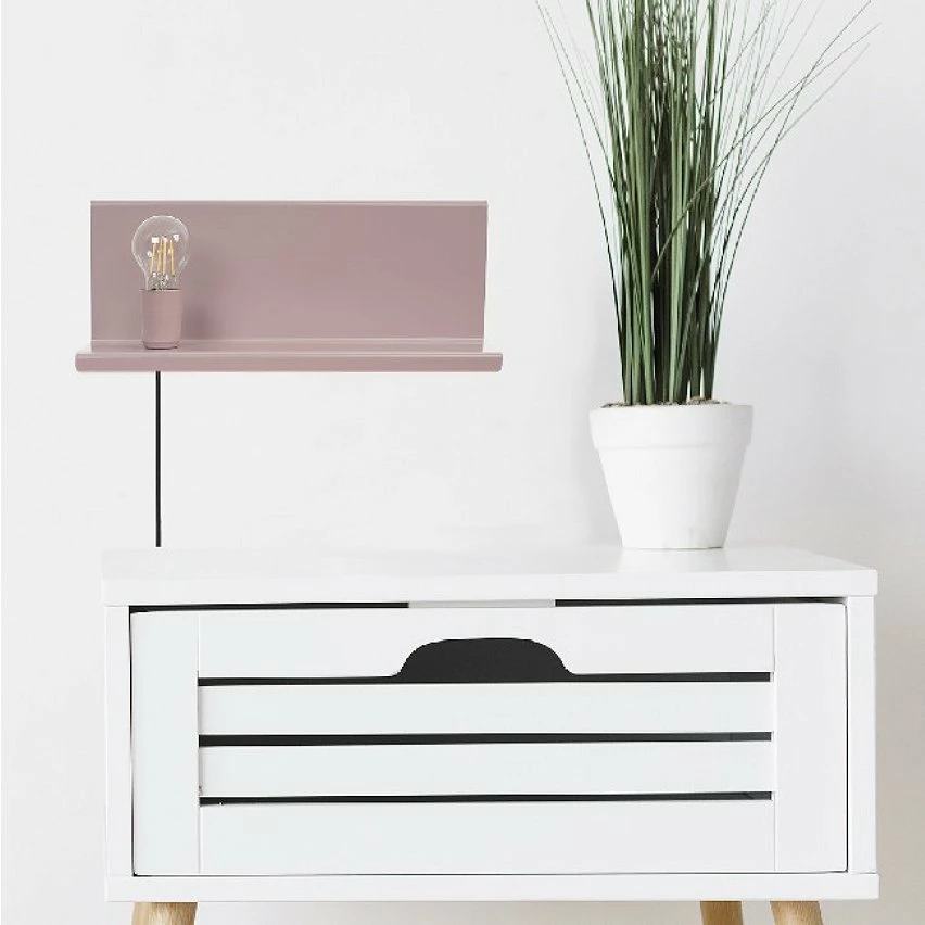 Nouveau đ HOMEMANIA Lampe Murale Shelfie2 - Rose - 40 x 14 x 17 cm đ„ 6 Nouveau đ HOMEMANIA Lampe Murale Shelfie2 - Rose - 40 x 14 x 17 cm đ„ â Image 4