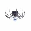 Top 10 🌟 HOMEMANIA Lampe de Plafond Lion - Noir - 32 x 32 x 9 cm 😀 -Atmosphera Soldes 8681847167679 1