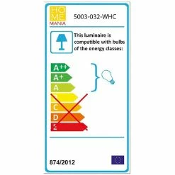 Acheter ✨ HOMEMANIA Lampe de Plafond Lion - Blanc - 32 x 32 x 9 cm 🔔 9 Acheter ✨ HOMEMANIA Lampe de Plafond Lion - Blanc - 32 x 32 x 9 cm 🔔 -Atmosphera Soldes 8681847167693 4